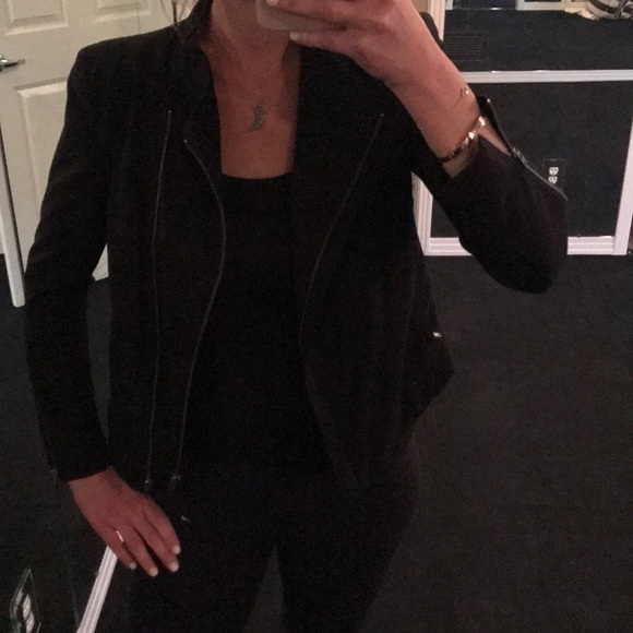 Black Helmut Lang Double ZIP Jacket - Picture 1 of 5